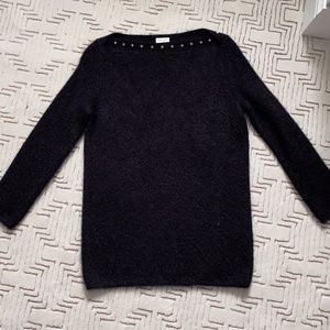 Saint Laurent Studded Mohair Sweater - image 1